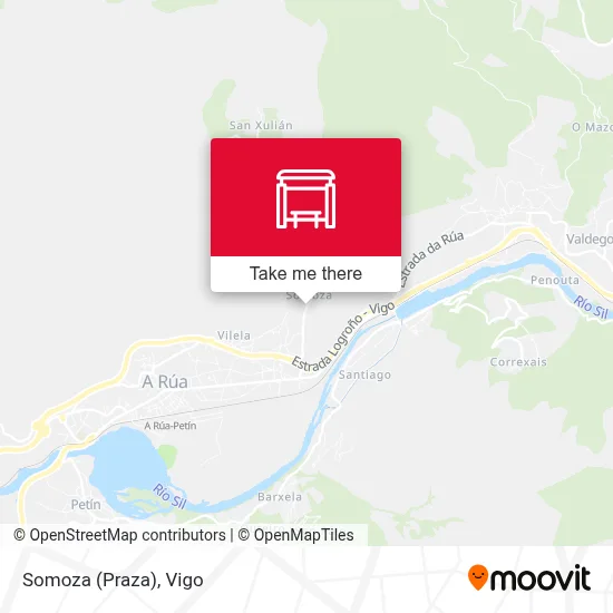 Somoza (Praza) map