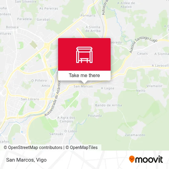 San Marcos map