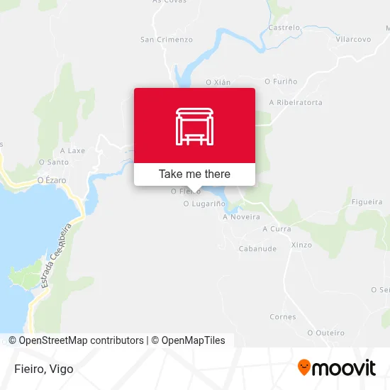 Fieiro map