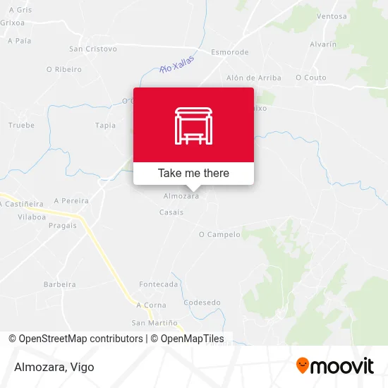 Almozara map