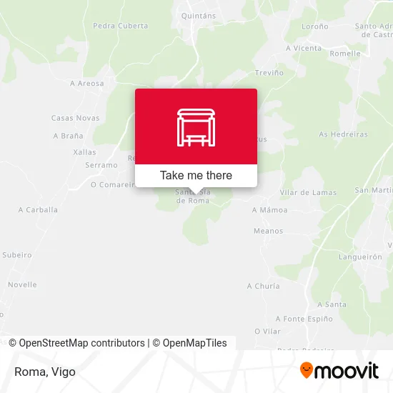Roma map