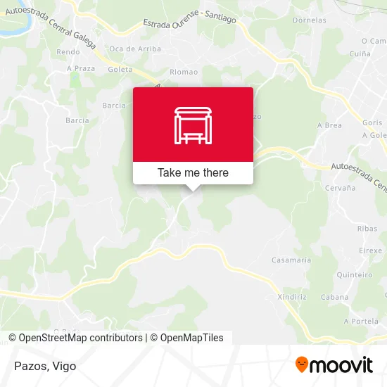Pazos map