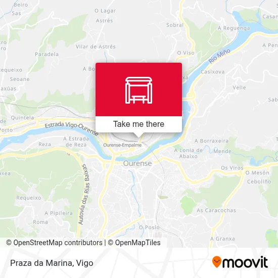 Praza da Marina map