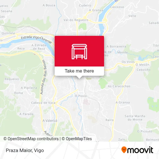 Praza Maior map