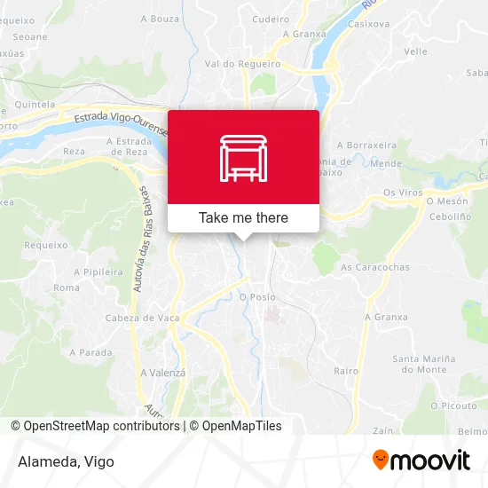 Alameda map