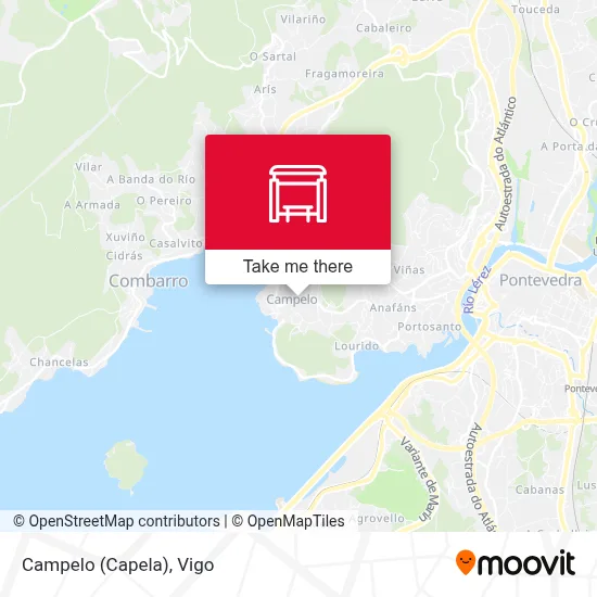 Campelo (Capela) map