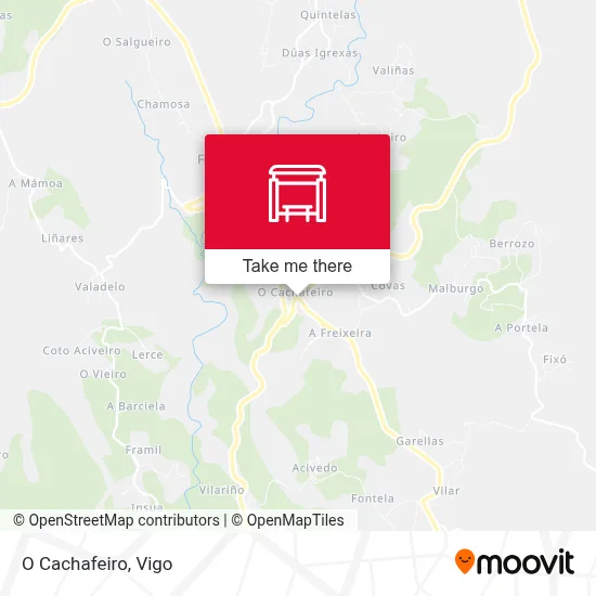 O Cachafeiro map