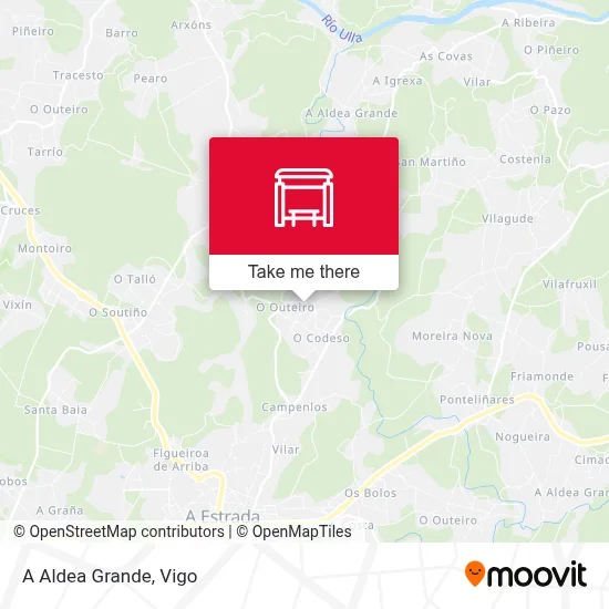 A Aldea Grande map