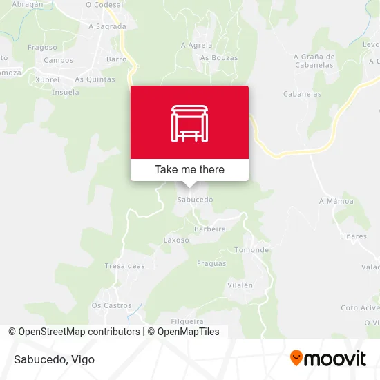 Sabucedo map