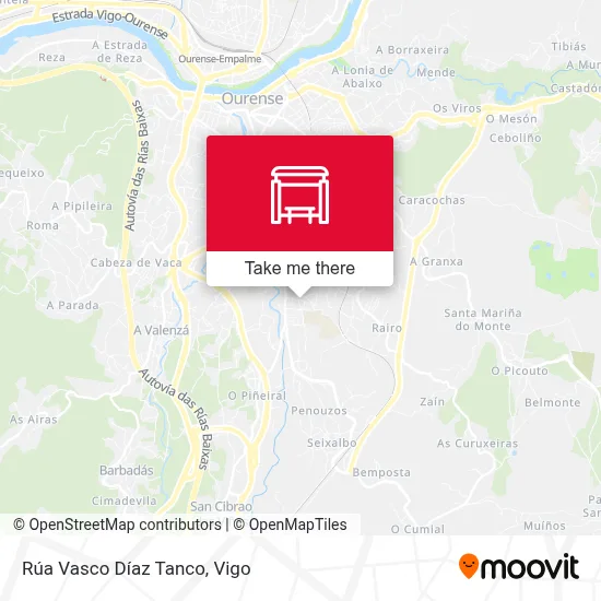 Rúa Vasco Díaz Tanco map