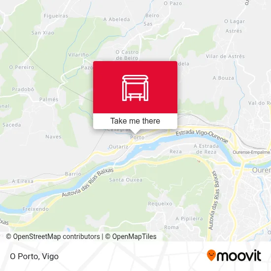 O Porto map