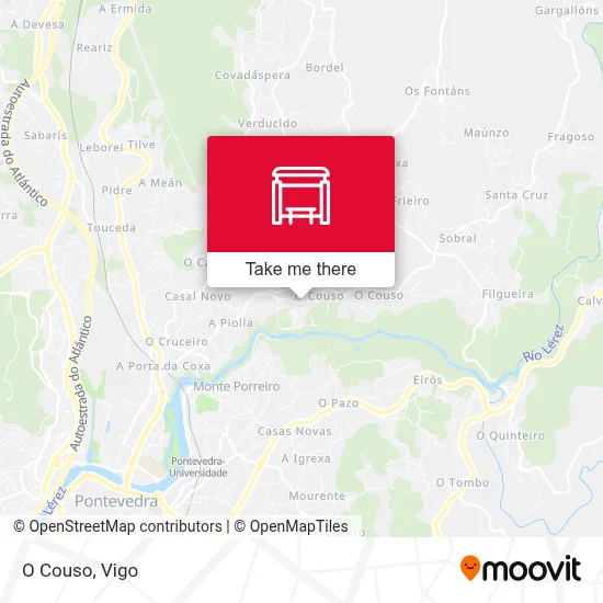 O Couso map
