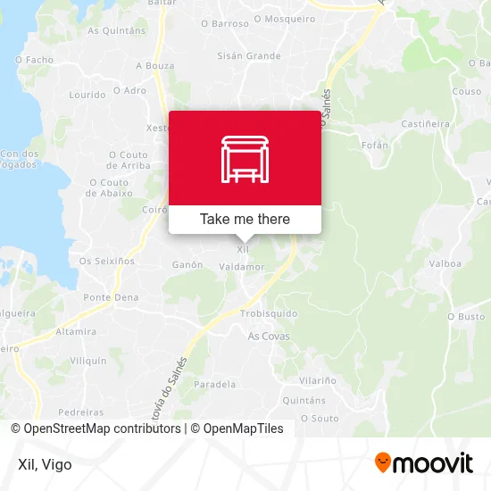 mapa Xil