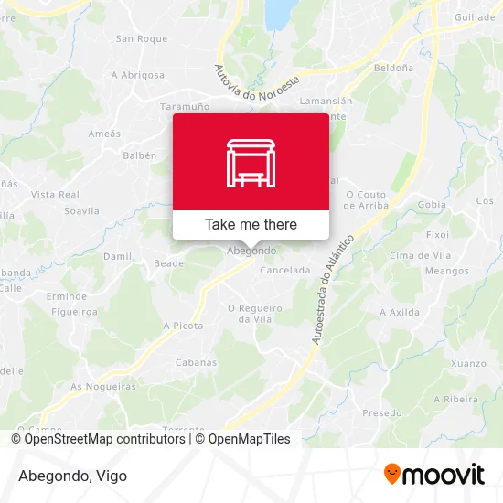 Abegondo map