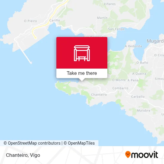 Chanteiro map