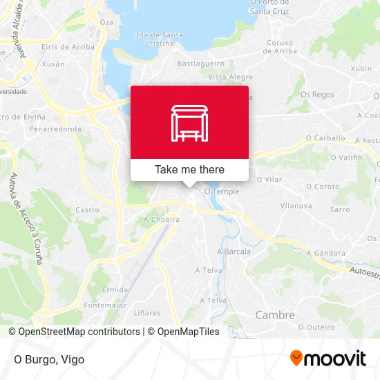 O Burgo map