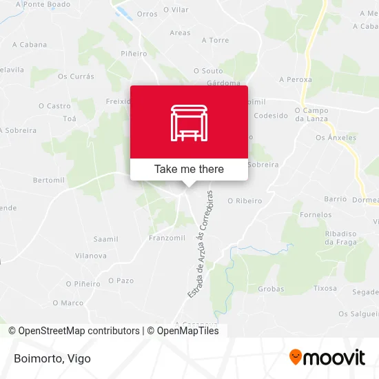 Boimorto map