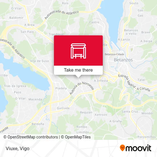 mapa Viuxe