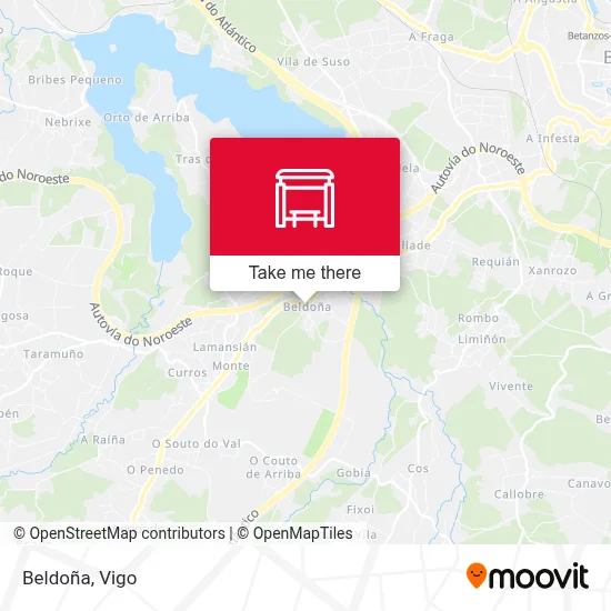 Beldoña map