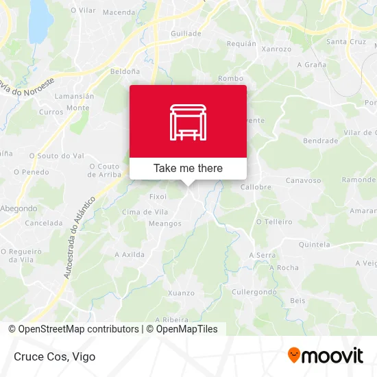 Cruce Cos map
