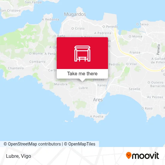 Lubre map