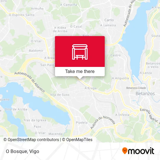 O Bosque map