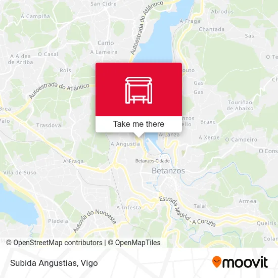 Subida Angustias map