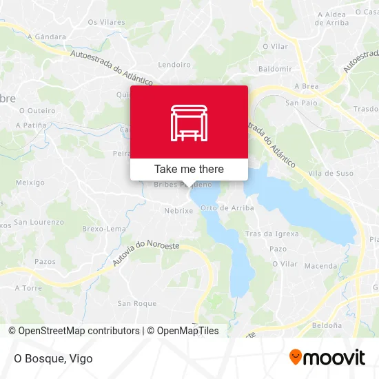 O Bosque map