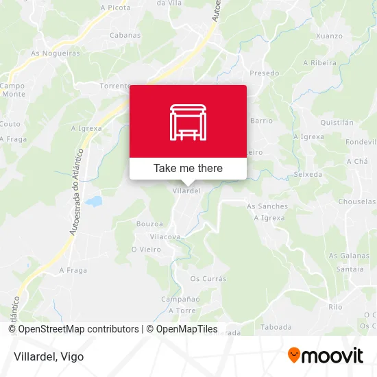 Villardel map