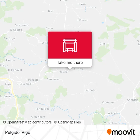 Pulgido map