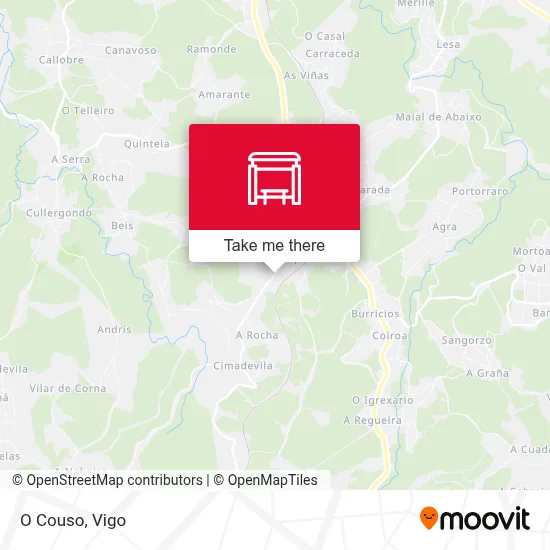 O Couso map