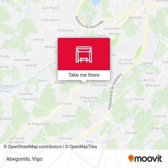 Abegondo map