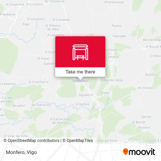 Monfero map