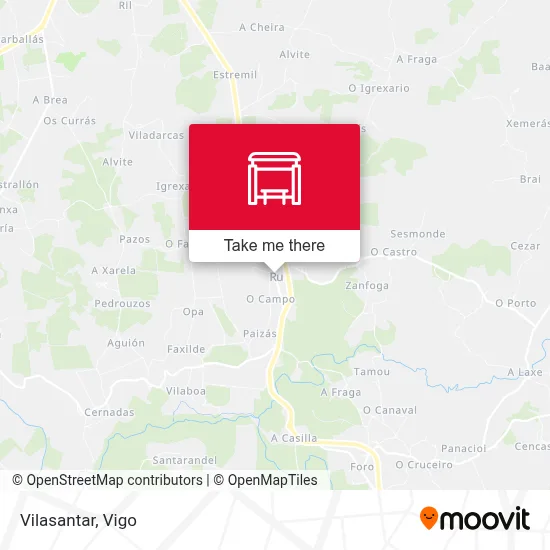 Vilasantar map