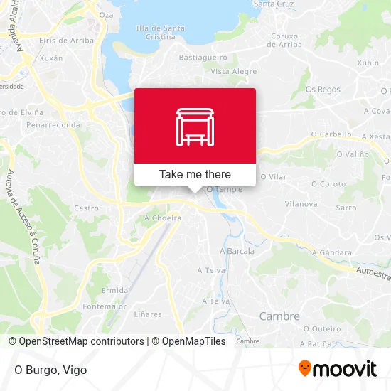 O Burgo map