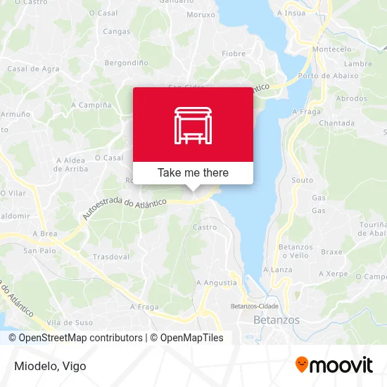 Miodelo map