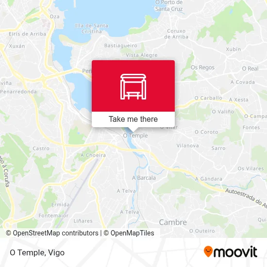 O Temple map