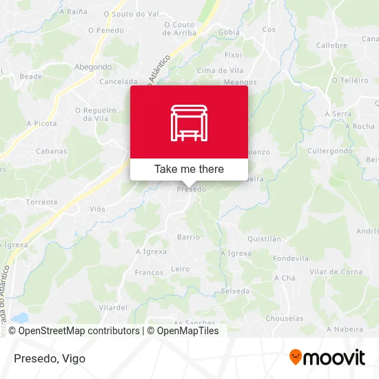 Presedo map
