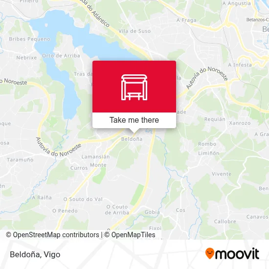 Beldoña map