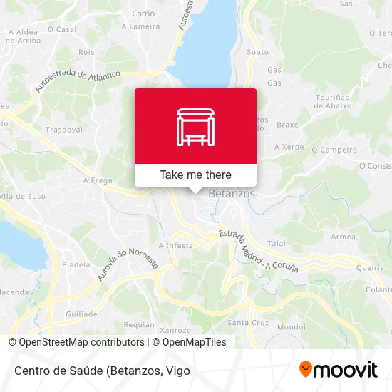 Centro de Saúde map
