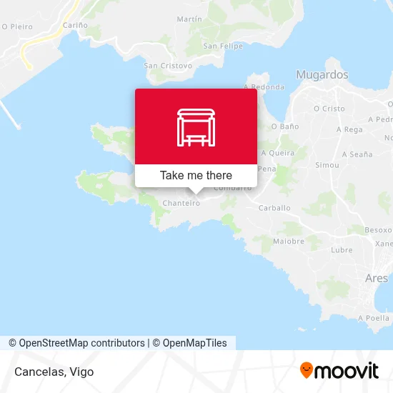 Cancelas map
