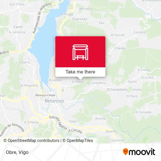 Obre map