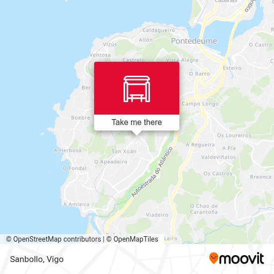Sanbollo map
