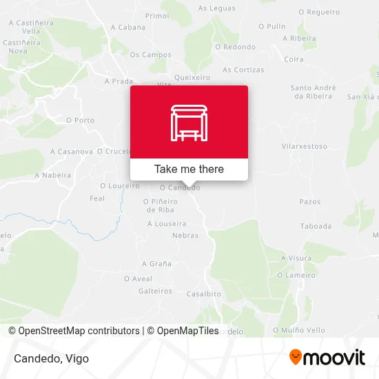 Candedo map