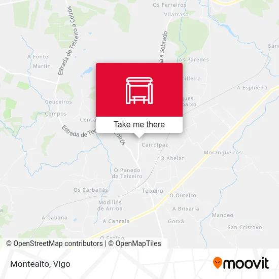 Montealto map