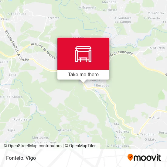 Fontelo map