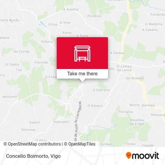 Concello Boimorto map