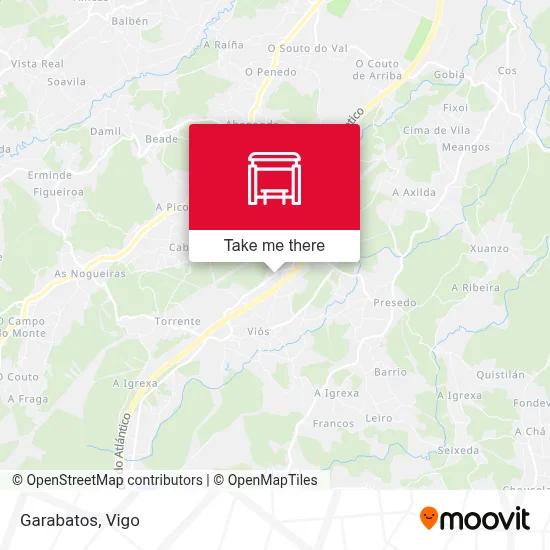 Garabatos map