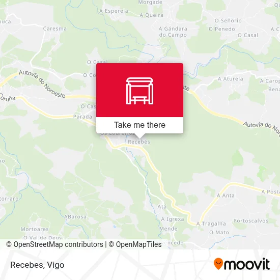 Recebes map