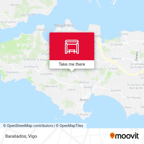 Barallados map